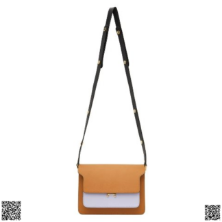 美國代購正品 Marni Saffiano Trunk 中號風琴包