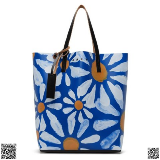 美國代購正品 Marni Tribeca Euphoria North-South 印花托特包