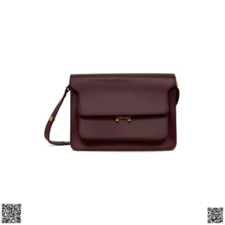 美國代購正品 Marni Trunk 亮皮風琴包