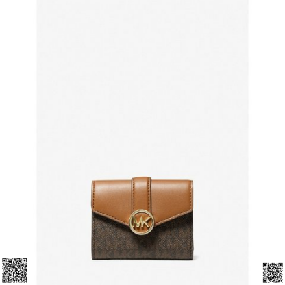 美國代購正品 Michael Kors Logo 老花錢包