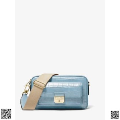 美國代購正品 Michael Kors 壓紋相機包