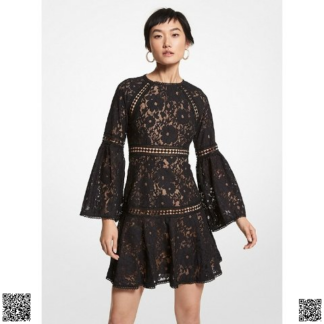 美國代購正品 Michael Kors 鏤空蕾絲連衣裙