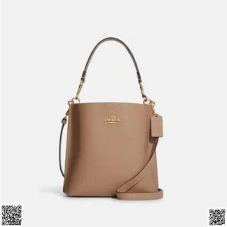 美國代購正品 Mollie 水桶包 奶茶色