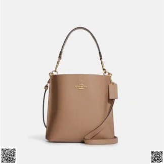 美國代購正品 Mollie 水桶包 奶茶色