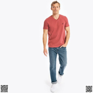 美國代購正品 Nautica V領T恤