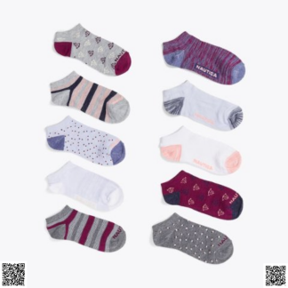 美國代購正品 Nautica 短襪10雙