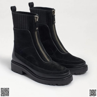 美國代購正品 Sam Edelman 前拉鏈短靴