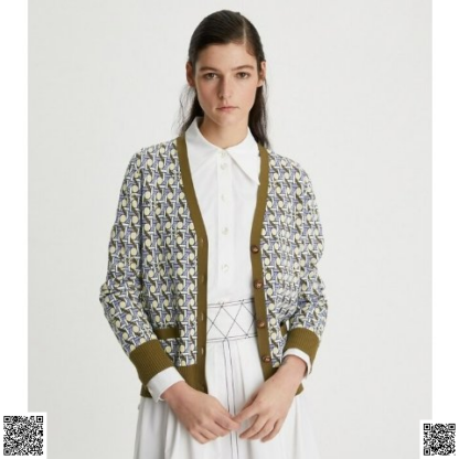 美國代購正品 Tory Burch 印花開衫