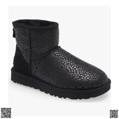 美國代購正品 UGG Classic Mini II 豹紋雪地靴