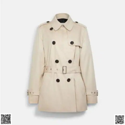 美國代購正品 係帶風衣