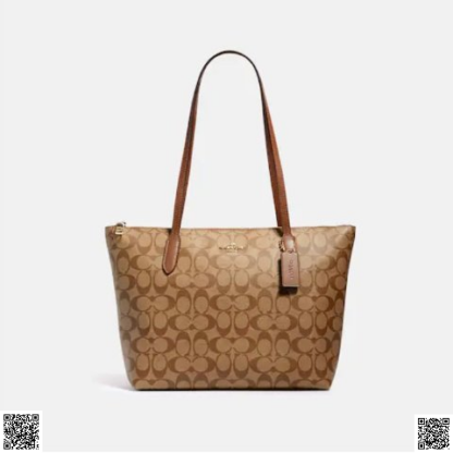 美國代購正品 拉鏈托特包