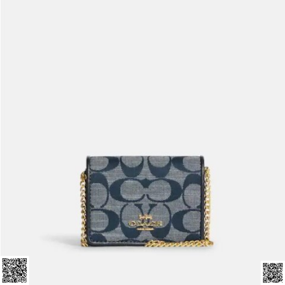 美國代購正品 香布蕾迷你鏈條錢包
