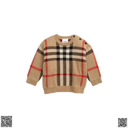 美國代購正品 Burberry 小童羊絨毛衣