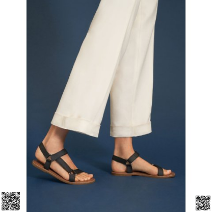 美國代購正品 Charles & Keith Black 平底涼鞋