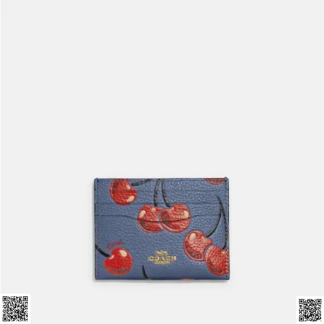 美國代購正品 Coach 櫻桃卡包