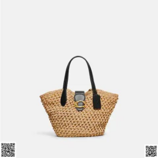 美國代購正品 Coach 編織托特包