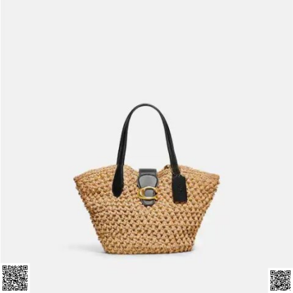 美國代購正品 Coach 編織托特包