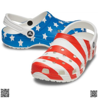 美國代購正品 Crocs Classic美國國旗