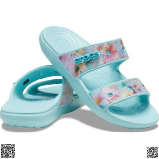 美國代購正品 Crocs Dream 花卉拖鞋