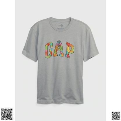 美國代購正品 Gap Frank Ape 閤作款漸變Logo T恤