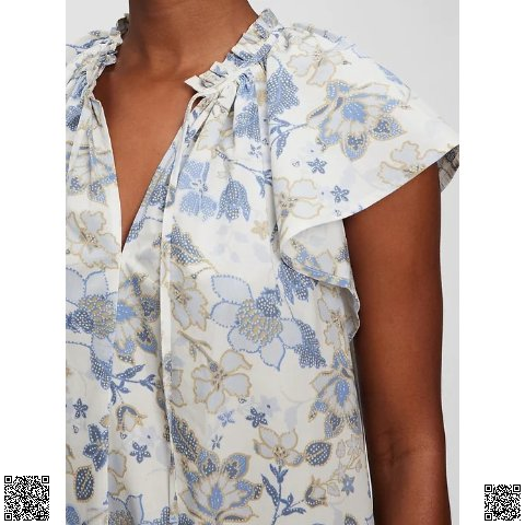 美國代購正品 Gap 印花抽繩連衣裙