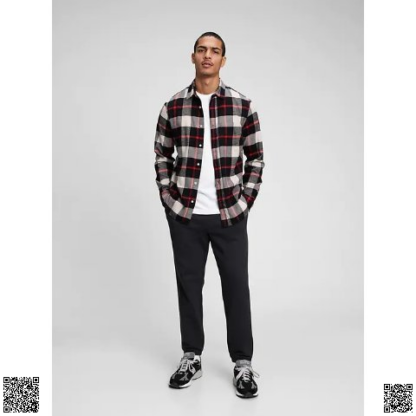 美國代購正品 Gap 純棉格子襯衫