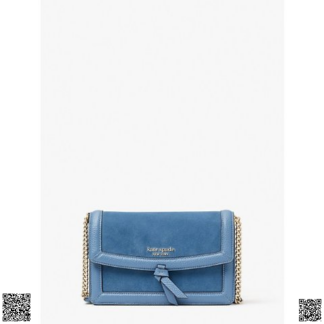 美國代購正品 Kate Spade 麂皮鏈條包