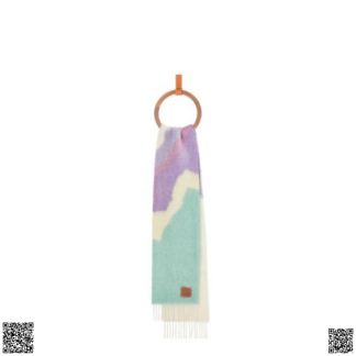 美國代購正品 Loewe 馬海毛圍巾