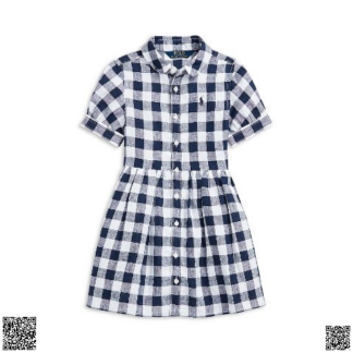 美國代購正品 Polo Ralph Lauren 小童格子連衣裙