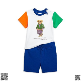美國代購正品 Ralph Lauren 嬰幼兒2件套