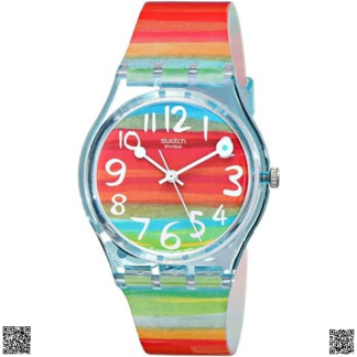 美國代購正品 Swatch 彩虹手錶