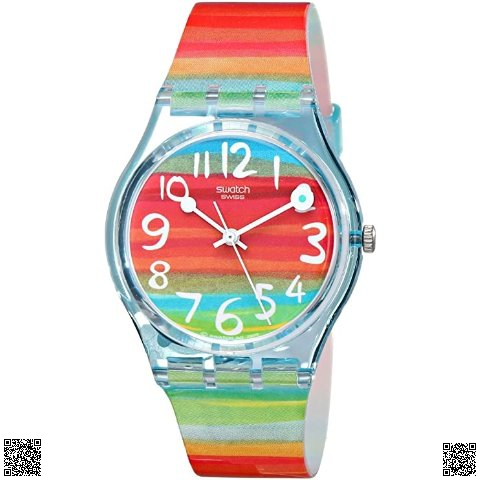 美國代購正品 Swatch 彩虹手錶