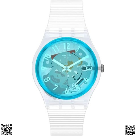 美國代購正品 Swatch 通透腕錶