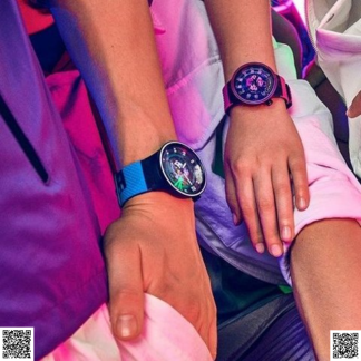 美國代購正品 Swatch 鏤空錶