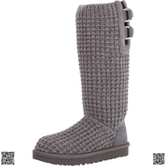 美國代購正品 UGG 針織雪地靴