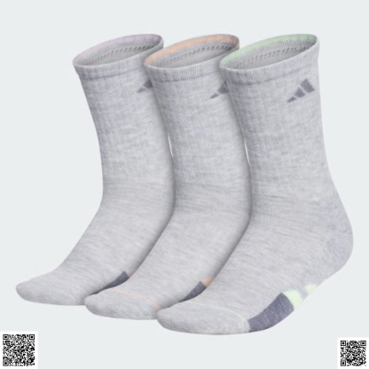 美國代購正品 Adidas Cushioned 2.0 女襪三雙