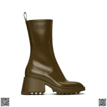 美國代購正品 Chloe 高幫雨靴