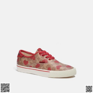 美國代購正品 Coach Citysole 愛心印花運動鞋