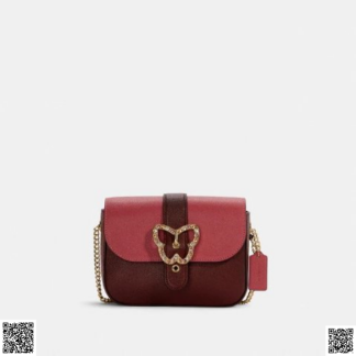美國代購正品 Coach Gemma 蝴蝶扣斜挎包