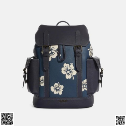 美國代購正品 Coach Hudson 背包帶 Aloha 花卉印花