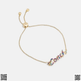 美國代購正品 Coach Signature Logo手鏈