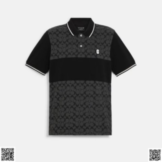 美國代購正品 Coach Signature Polo衫
