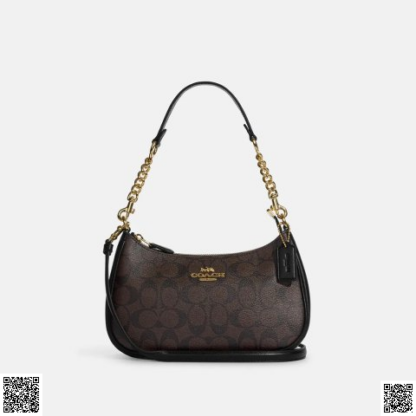 美國代購正品 Coach Teri 老花單肩包
