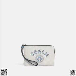 美國代購正品 Coach Varsity 腕帶手拿包