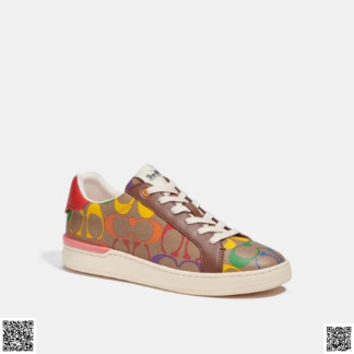 美國代購正品 Coach 低幫帆布鞋