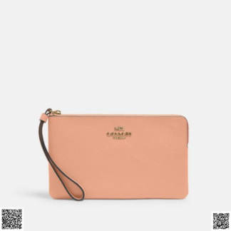 美國代購正品 Coach 大號 Corner Zip 手拿包