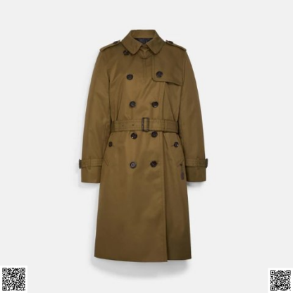 美國代購正品 Coach 長款風衣