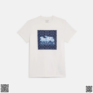 美國代購正品 Coach 馬車標誌T恤