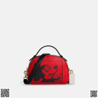 美國代購正品 Disney Mickey Mouse X Keith Haring 斜挎包