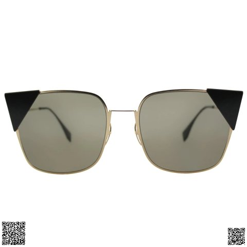 美國代購正品 Fendi LEI FF 0191 000_2M Rose Gold Blue Cat-Eye Met